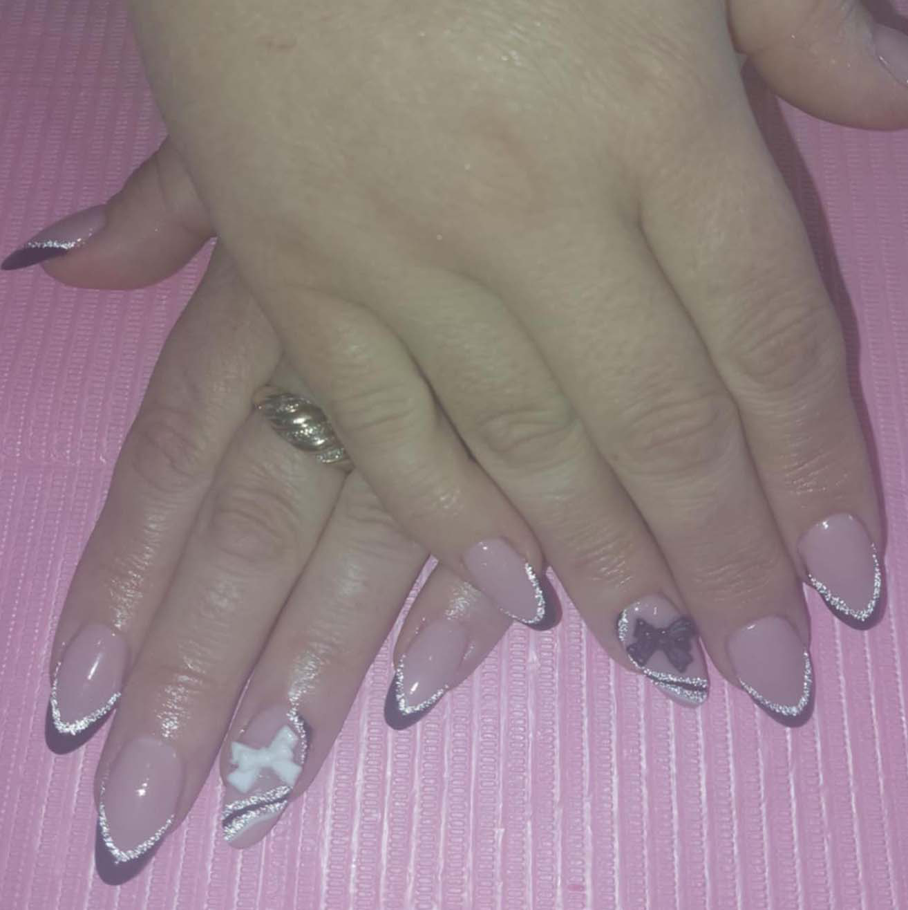 Pose d'ongles en gel